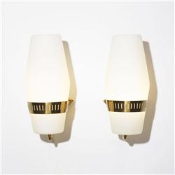 Stilnovo sconces, pair