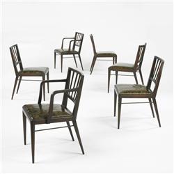 Edward Wormley dining chairs, set of six
