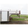 Image 2 : 20 ft Goose Neck Tandem Stock Trailer with Front Tack Room - HAS TOD -from St Andrews Jct HWY #8 + #