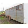 Image 3 : 20 ft Goose Neck Tandem Stock Trailer with Front Tack Room - HAS TOD -from St Andrews Jct HWY #8 + #