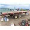 Image 11 : Sokal Pintel Hitch Tandem 18ft Flatdeck Trailer 7000 lbs x 2 with Tie Down Ratchet  from St Andrews 