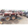 Image 2 : Sokal Pintel Hitch Tandem 18ft Flatdeck Trailer 7000 lbs x 2 with Tie Down Ratchet  from St Andrews 