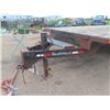 Image 7 : Sokal Pintel Hitch Tandem 18ft Flatdeck Trailer 7000 lbs x 2 with Tie Down Ratchet  from St Andrews 