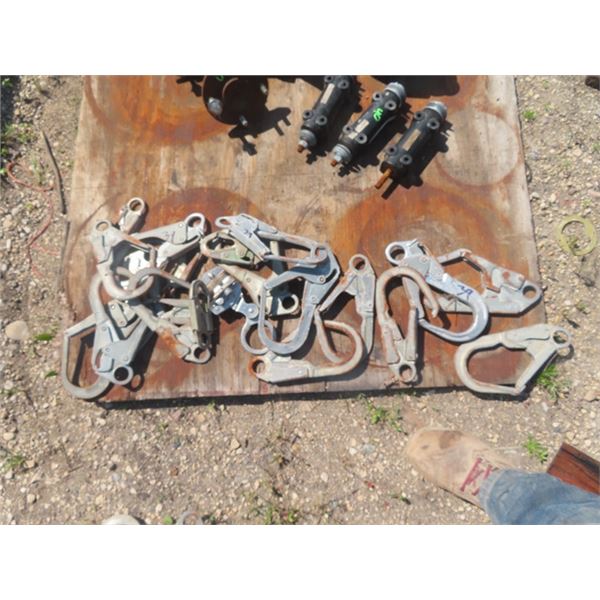 20 Safety Harness Clamps from St Andrews Jct HWY #8 + #67 1 1/4 Mile South on HWY #8  For Viewing & 