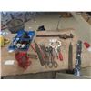 Image 1 : Soldering Gun, Files, Vice Grips, Pipe Wrench, Hydraulic Bottle Jack