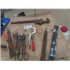 Image 3 : Soldering Gun, Files, Vice Grips, Pipe Wrench, Hydraulic Bottle Jack
