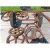 Image 1 : Pulley & Steel Wheels from St Andrews Jct HWY #8 + #67 1 1/4 Mile South on HWY #8  For Viewing & Pic