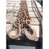 Image 1 : 32 ft Heavy Duty Chain with Hooks & Rings from St Andrews Jct HWY #8 + #67 1 1/4 Mile South on HWY #