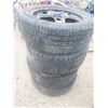 Image 2 : 4 Hankook Tires 225 / 50 R 17 with 5 Hole Rims from St Andrews Jct HWY #8 + #67 1 1/4 Mile South on 