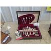 Image 1 : Rodgers Silverware Set with Case