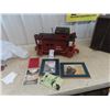 Image 1 : Wooden Caboose Display 12" x 18" x6" , Trail Display & Pamphlets