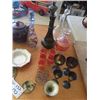 Image 2 : Kettlles, Decanters, Shot Glasses, Brass Pieces