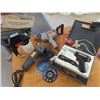 Image 1 : Power Tools ; Angle Grinder, 1/2" Drill, Soldering Gun, Paint Sprayer