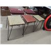 Image 2 : 5 Stacking Stools - 2 Styles