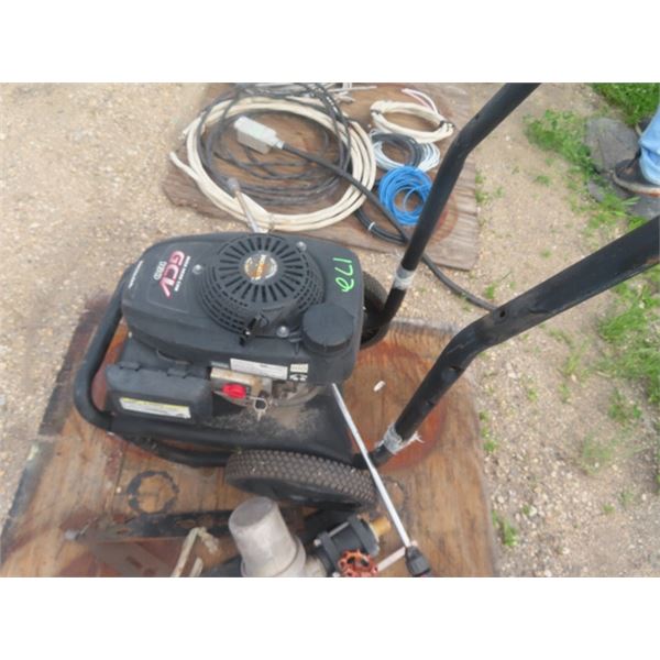 Honda 160 Gas Pressure Washer from St Andrews Jct HWY #8 + #67 1 1/4 Mile South on HWY #8  For Viewi