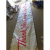 Image 1 : Banners; Canada Sale in Progress 4'x 120' , Drive a Chrysler 46" x 174" , Chrysler Sale 45" X 174"