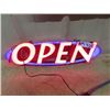 Image 1 : Light Up Open Sign 5" x 19"