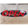 Image 2 : Light Up Open Sign 5" x 19"