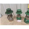 Image 3 : 4 Coleman Lanterns; 1) 1953 Model 236, 3) 1977- 78 Model 3213 - NO Glass