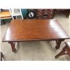 Image 2 : 3 pc Table Set ; Coffee Table 19" x 29" x 49" & 2 End Tables 23" x 27" x 27"