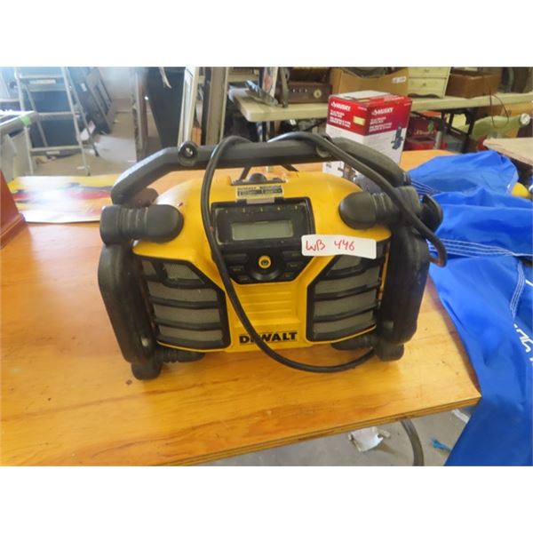 DeWalt JobSite Radio