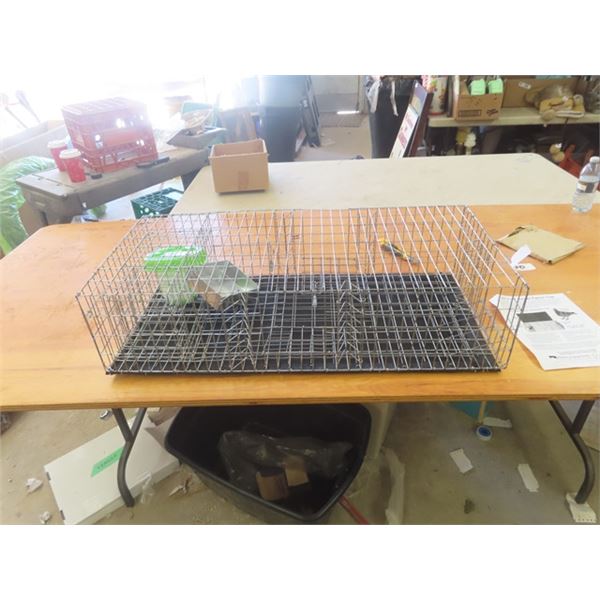 New Deluxe Pigeon Trap 16  x 35 