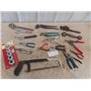 Image 1 : Crescent Wrenches, Pliers, Vice Grips, Cutters, Hack Saw, Fuel Disconnect Tool