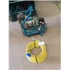 Image 1 : Air Compressor 2.5 Gal 2 HP with 50' New 3/8" Air Hose