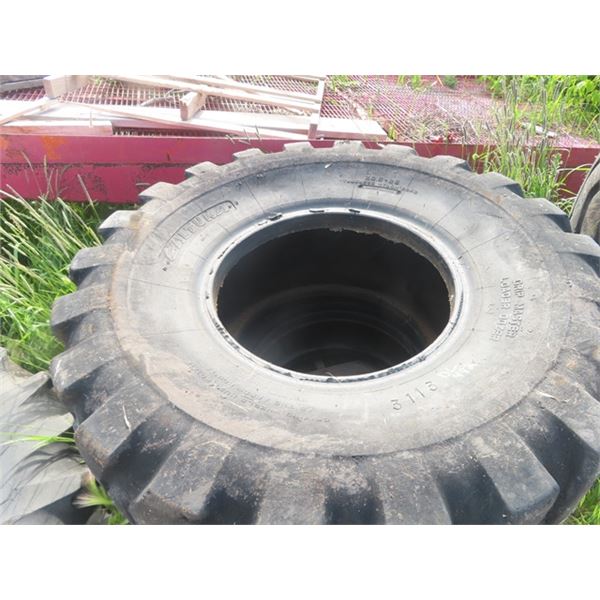 (2) 20.5 - 25 Wheel Loader Tires