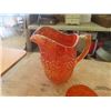 Image 2 : Carnival Pitcher & 6 Glasses