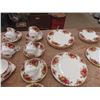 Image 3 : Royal Albert Items , 31 Old Countrry Roses pcs  , Tea Pot, Cream + Sugar Set , Cup + Saucer Pairs