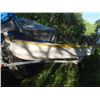 Image 1 : Home Made Run About Wood Structure 14' Boat with EZ Loader Trailer  *** Item is OFFSITE in East Selk