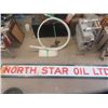 Image 1 : Vintage Metal North Star Dealership Sign 16.5" x 143"