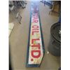 Image 5 : Vintage Metal North Star Dealership Sign 16.5" x 143"  - Rusty on North Part - 2 Ends have Corners C