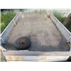 Image 3 : Utility Trailer with Spare Ball Hitch 76" x 110"