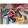 Image 2 : Extension Cord, Electric Heater, Power Drill on Stand, Tool Bag, Metal Tool Box with ODdsnEnds of Wr