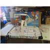 Image 1 : Vintage Stanley Cup Playoff Table Hockey Game. Teams are WPG Jets + EDM Oilers - Comes with Puck, Ex