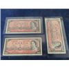 Image 2 : 4 Uncirculated Canadian Silver Dollars - .500 Silver- 1871-1971, 1873-1973, 1876-1976, 1877-1977 & 3