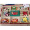 Image 3 : Red Rose Miniature Tea Pot Lot in Promo Store Display Case