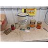 Image 1 : Antique Kitchen Tins; A+P Baking Powder, Early Winnipeg Watkins, Planter's Nut plus others