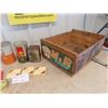 Image 2 : Rare 2oz Log Cabin Tobacco Tin, Houdes, Champion, Vintage Cigarette Packs, Oil Tins, plus Wooden Cra