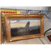 Image 3 : 2 Late 1800's Original Oil Painting in Original Frames - frames with some chips 20" x 40"  + 19" x 2