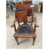 Image 1 : Oak Captain Dining Room Chair