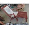 Image 2 : Wooden Lounger Yard Chair & 2 Wooden Crates