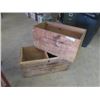 Image 3 : Wooden Lounger Yard Chair & 2 Wooden Crates