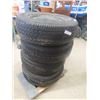 Image 2 : 4 Firestone Tires with Rims - 215 / 65 R 16 Owner Says about 5000 miles on them