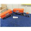 Image 1 : Tin RExall Semi Truck plus Extra Trailer 6" x 16" x 4"