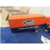 Image 3 : Tin RExall Semi Truck plus Extra Trailer 6" x 16" x 4"