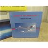 Image 2 : 3 Die Cast Planes 1/200 Scale ; 1) Concord British Airways, 1) Braniff Internationall Boeing 727-200