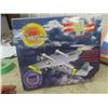 Image 2 : 3 Die Cast Planes; 1) Gear Box Bank Grumman Goose, 1) Eastwood Army C-47 Bank, 1) Liberty Lockheed O